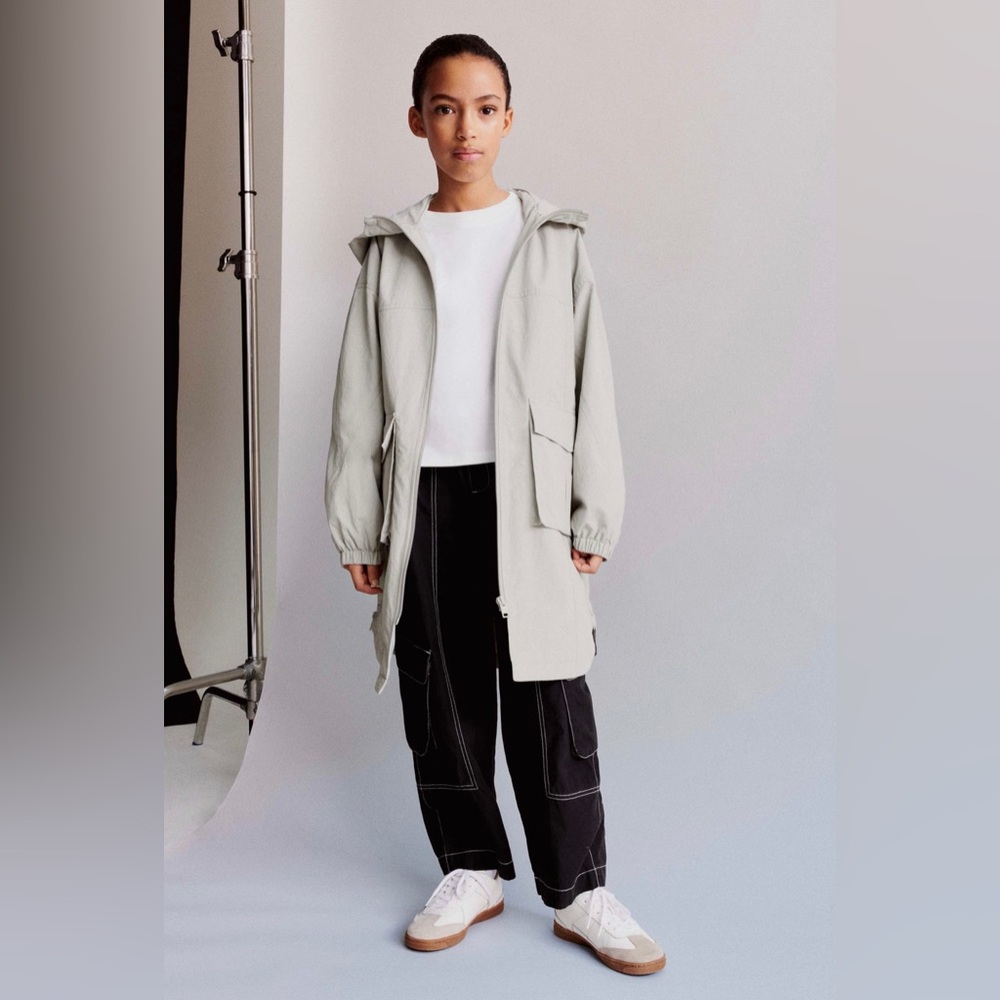 NWT ZARA TOPSTITCHED TECHNICAL PANTS